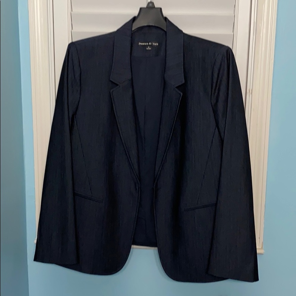 Navy blue blazer